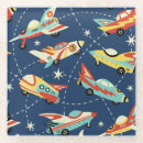 Recherche de avion vintage dessous de verres Transparent