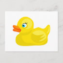 Recherche de canard en caoutchouc jaune cartes postales Nature