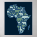 Recherche de silhouette africaine posters Safari