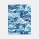 Recherche de vagues de mer Bleu