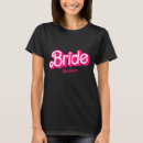 Recherche de mariage de rose de rose vêtements Fête de la bachelorette