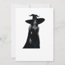 Recherche de nuit halloween invitations Sorcière