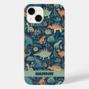 Recherche de motif dinosaure iphone coques Coloré