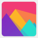 Recherche de pyramides autocollants Triangle