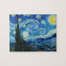 Recherche de peinture de van gogh puzzles Bleu