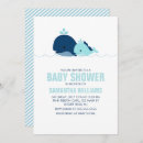 Recherche de whale baby shower garçon invitations Bébé