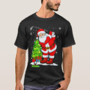 Recherche de golf père noël tshirts Golfeur