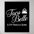 Recherche de cinco posters Tacos