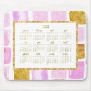 Recherche de calendrier annuel tapis souris Pavé