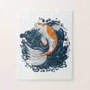 Recherche de poissons puzzles Étang