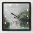 Recherche de cascades horloges Montagnes