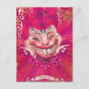 Recherche de chat de cheshire cartes postales Sourire