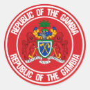 Recherche de gambie autocollants Drapeaux du monde