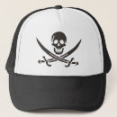 Recherche de pirate trucker casquettes Drapeau de pirate