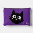 Recherche de chat noir cosmétiques pochettes Dessin