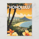 Recherche de plage waikiki cartes postales Aloha