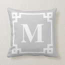 Recherche de gris et blanc coussins Pour lui