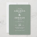 Recherche de arrière plan rayé invitations Minimaliste