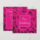Recherche de planification carrées invitations Rose