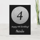 Recherche de 4ème anniversaire cartes 4 ans