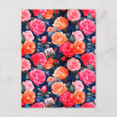 Recherche de motif floral cartes postales Orange