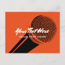 Recherche de micro cartes postales Chanteur