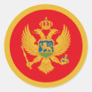 Recherche de drapeau monténégro autocollants Pays