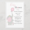 Recherche de éléphant baby shower invitations Moderne