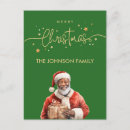 Recherche de noël africain cartes postales Xmas
