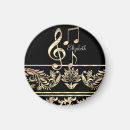 Recherche de notes de musique magnets Musical