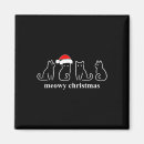 Recherche de chat père noël magnets Xmas