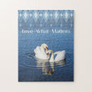 Recherche de swan puzzles Cygnes