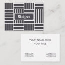 Recherche de rayures verticales cartes visite Pour elle