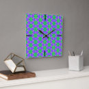 Recherche de art abstrait contemporain horloges Jaune