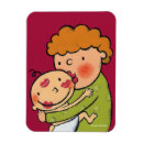 Recherche de lèvres rouges magnets Illustration
