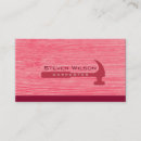 Recherche de woodworker cartes visite Bois