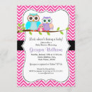 Recherche de hibou rose invitations Pour tous