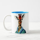 Recherche de girafes tasses Drôle de girafe