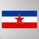Recherche de drapeau de la serbie posters Yougoslavie
