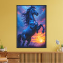Recherche de cheval bleu toiles Pour tous