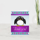 Recherche de pingouins mignons vœux cartes Bleu