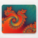 Recherche de spirale fractale tapis souris Mandelbrot