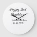 Recherche de la calligraphie horloges Minimaliste