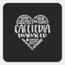 Recherche de cafétéria autocollants Dame du déjeuner