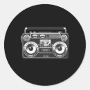 Recherche de radio vintage autocollants 80