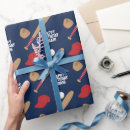Recherche de fête de baseball papier cadeau Enfants
