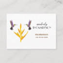 Recherche de oiseaux exotiques cartes visite Fleur