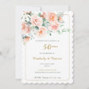 Recherche de 50 ans de mariage anniversaire invitations Argent
