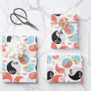 Recherche de yin yang papier cadeau Koi