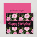 Recherche de joyeux 11x14 invitations Rose